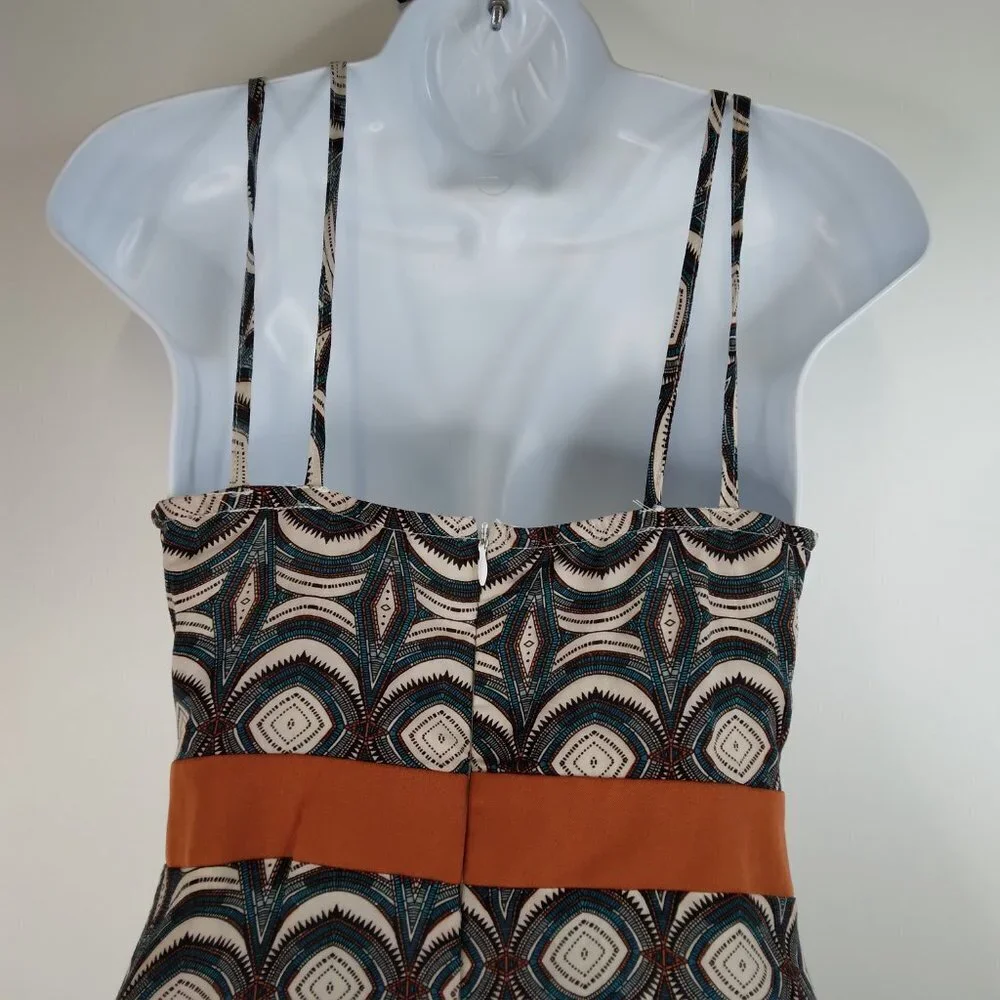 NWT Nasty Gal Cut Out Printed Maxi Dress Size 2
